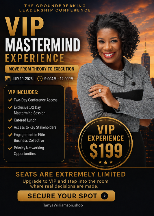 Groundbreaking Leadership Conference: Break Records, Build Legacy (General & VIP Ticket)